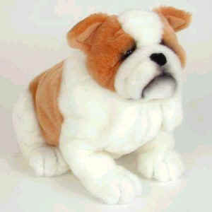 Lou Rankin Plush Bartholomew the Bulldog Stuffed Animal Lou Rankin Plush Bartholomew the Bulldog Stuffed Animal - Retired August 2001