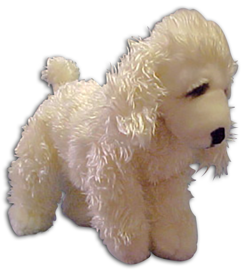 Lou Rankin Plush Skip the Poodle Stuffed Animal Lou Rankin Plush Skip the Poodle Stuffed Animal - Retired August 2001
