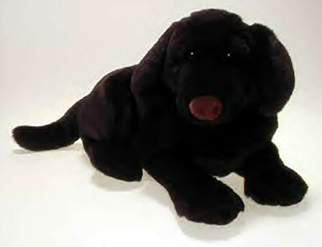 Lou Rankin Plush Lionel the Black Labrador Retriever Stuffed Animal Lou Rankin Plush Lionel the Black Labrador Retriever Stuffed Animal - Retired August 2001