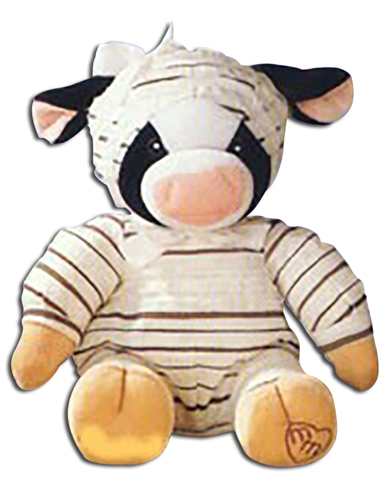 Mary's Moo Moos Halloween Stuffed Animals Plush Cows dressed as Dracula, a ghost and a mummy! They even MOO!