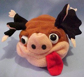 Comical armadillos and bats that will make you chuckle as these stuffed animals.