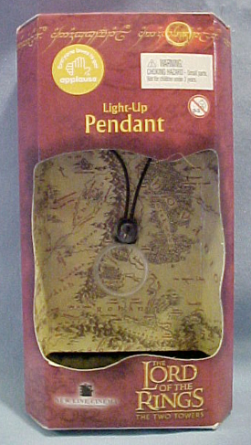 Lord of The Rings The Two Towers The One Ring Glowing Pendant