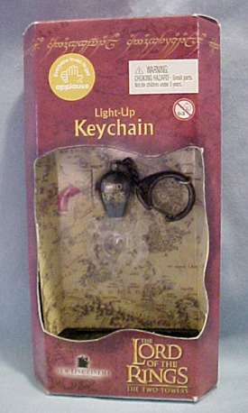 Lord of The Rings The Two Towers Eye of Sauron Glowing Key Chain