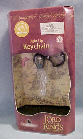 Lord of the Rings The Two Towers Horse of Rohan Glowing Key Chain