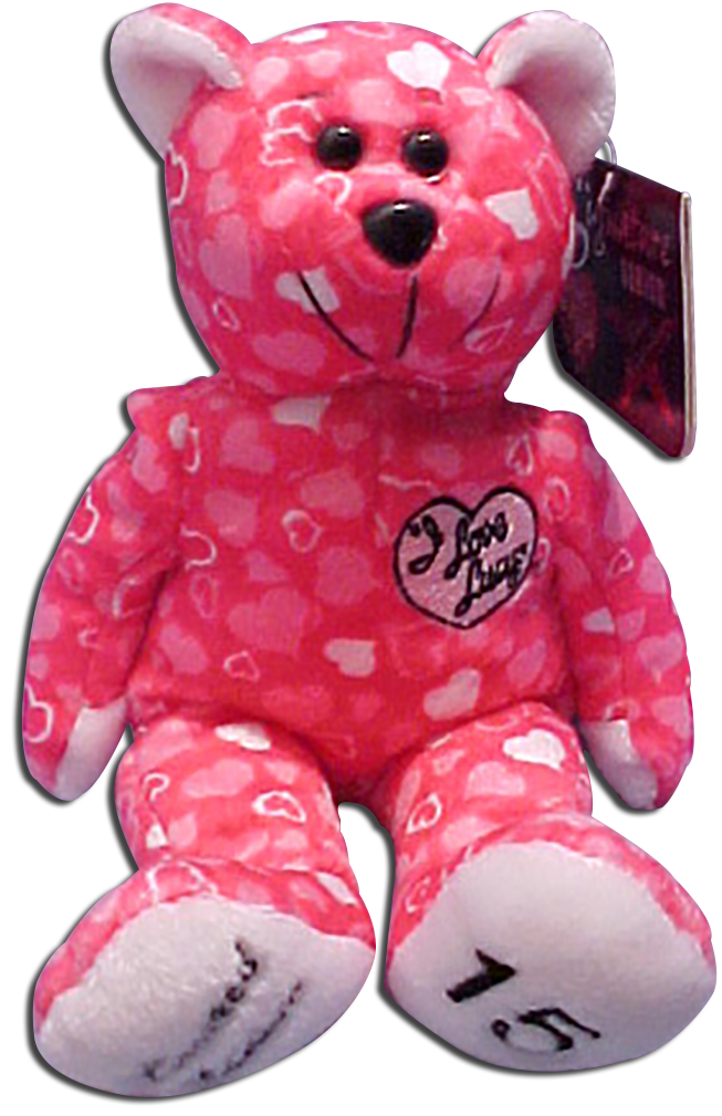 I Love Lucy Collectible Valentines Teddy Bear Lucy Plays Cupid Episode 15