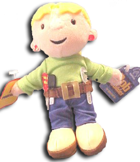 We have a  wide selection of Bob the Builder products. Check out our great plush toys,  puppets, naptime pals, binoculars and figurines. Come on in today and have a  look at our geat range of Bob the Builder Merchandise