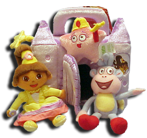 Nick Jr Noggin Dora the Explorer Plush Figures Magnets Play Sets and MORE