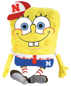 Collegiate SpongeBob College Names from the University of Nebraska Cornhuskers to the Texas Tech University Red Raiders