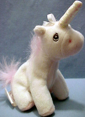 Precious Moments Plush Unicorn Ornaments