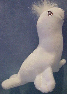 precious moments sealife christmas ornament harp seal