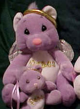 precious Moments Tender Tail angel teddy bears