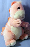 Precious Moments Tender Tail Bean Bag Plush T- Rex - Introduced in August '99