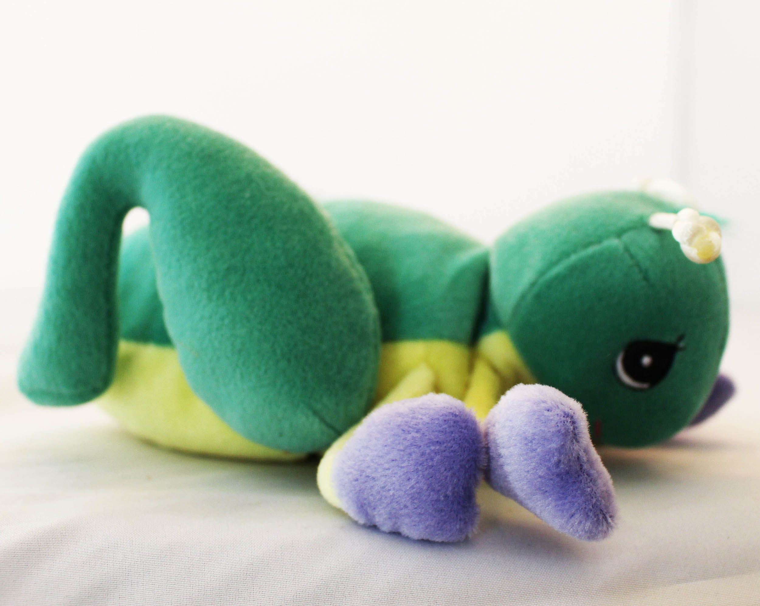 Precious Moments Tender Tail Bean Bag Plush Grasshopper - Introduced June '99