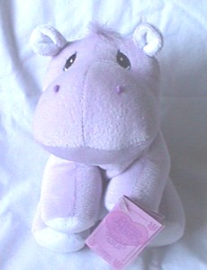 Precious Moments Tender Tail  Plush Hippos