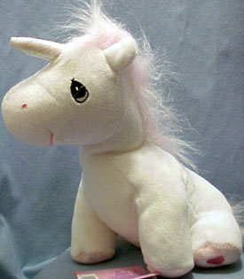 Precious Moments Tender Tail Bean Bag Plush Unicorns