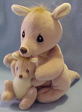 Precious Moments Tender Tail Plush Mommas and Babies