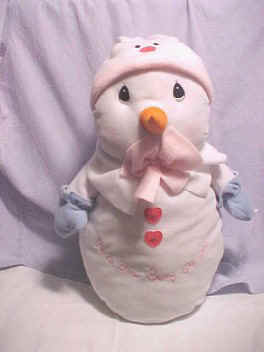 Snowman Girl Plush - Introduced in Jan '00 