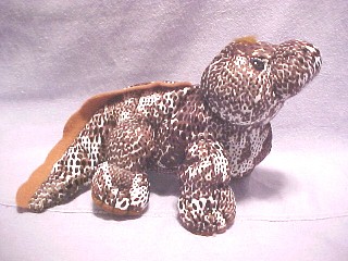 Precious Moments Tender Tail stuffed animals are plush bean bag Komodo Dragons.