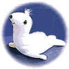 Precious Moments Tender Tail Bean Bag Plush Harp Seal - (3rd Edition Christmas Set) Introduced Jan. '98 