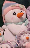 Precious Moments Plush Snowmen