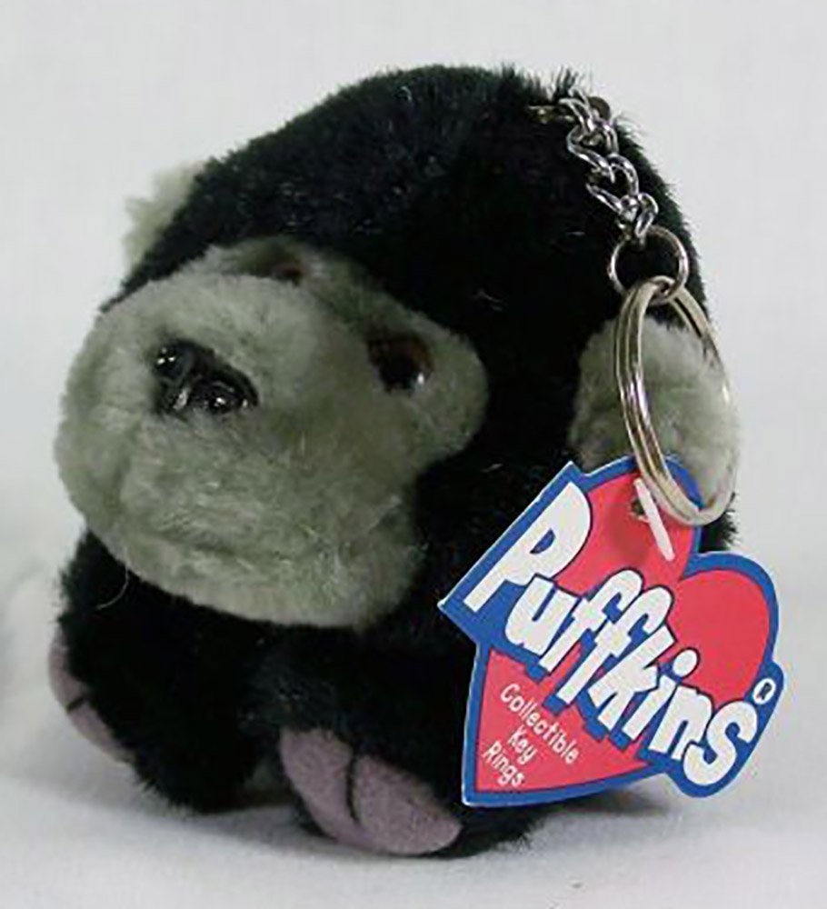 Puffkins Jungle Animal Keychains