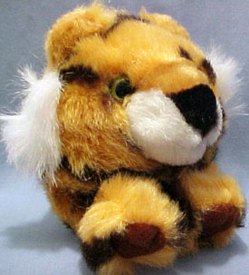 Leopards, Lions, Tigers, White Benegal Tigers and Bengal Tigers in Plush and Key Chain Puffkins
