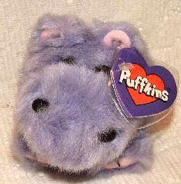 Puffkins Plush Hippopotamus