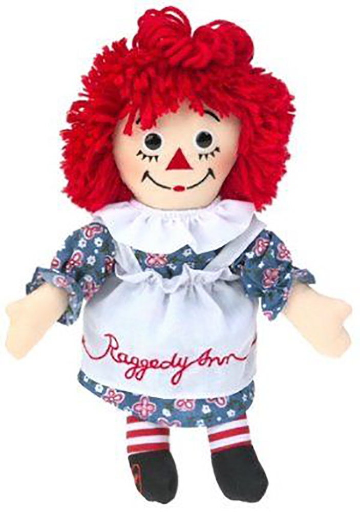 Classic Raggedy Ann and Andy are here and available in Plush Rag Dolls from Small to JUMBO Size.
