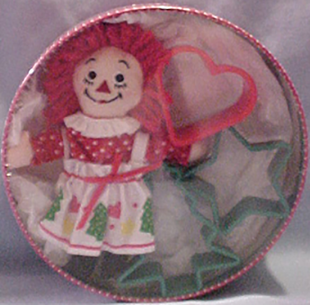 Christmas Plush Raggedy Ann and Andy 