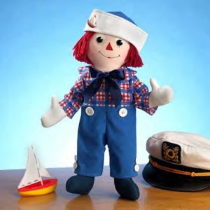 Raggedy Ann and Andy Storybook dolls are limited edition and come with certificates of authenticity. Choose from Andy Goes Sailing to the Magic Pebble.