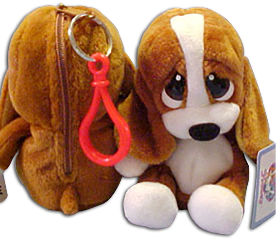 Basset Hound Keychains