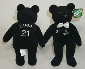 Salvino's Bamm Beanos Bean Bag Plush Teddy Bear Bamm Beanos Bean Bag Plush MVP Sammy Sosa