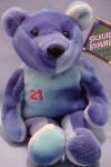 Salvino's Bamm Beanos Bean Bag Plush Teddy Bear 1999 Opening Day Sammy Sosa - tag reads: Sammy Sosa #12, Issue Date: Spring 1999 Opening Day Sammy came up just short in the home-run derby --- but he more than made up for it when the MVP votes were tallied!