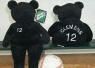 Salvino's Bamm Beanos Bean Bag Plush Teddy Bear 1999 Opening Day Roger Clemens 