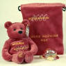 Salvino's Bamm Beanos Bean Bag Plush Teddy Bear 2000 Millennium Mark McGwire - limited production of 2,000