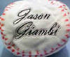 ball image of Salvino's Bammer Ball Plush Teddy Bear Jason Giambi - New York #25