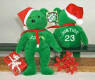 Salvino's Bamm Beanos Bean Bag Plush 1998 David Justice