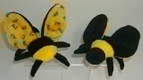 salvino's bammer boxing muhammad ali bumble bee stuffed animal bean bag plush 