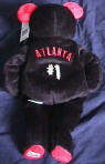 the back of the salvino's bammer bean bag plush atlanta falcons teddy bear