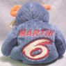 back of NASCAR Salvino's Bammers Teddy Bear Mark Martin #6