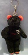 front of NASCAR Salvino's Bammers Teddy Bear Key Chain Dale Earnhardt