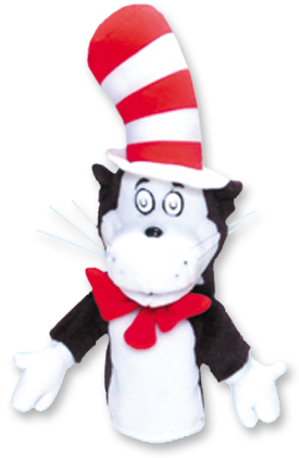 cat in the hat plush stuffed animal toys of the Cat in the Hat