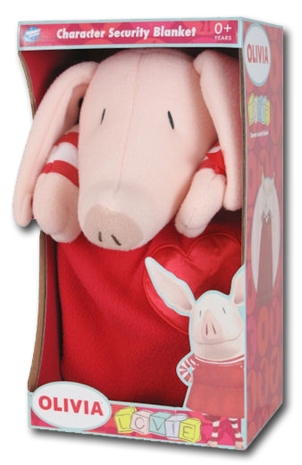 Olivia Pig Lovie Security Blanket