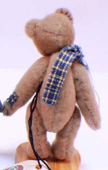 Ganz Cottage Collectibles Miniatures Stitches Patchwork Teddy Bear Ganz Cottage Collectibles Miniatures Stitches Patchwork Teddy Bear