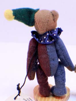 Ganz Cottage Collectibles Miniatures Joker Clown Teddy Bear Ganz Cottage Collectibles Miniatures Joker Clown Teddy Bear