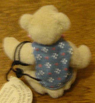 Ganz Cottage Collectibles Miniatures Charles Teddy Bear in Blue Vest Ganz Cottage Collectibles Miniatures Charles Teddy Bear in Blue Vest