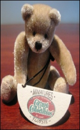 Ganz Cottage Collectibles Miniatures Flopsie the Beige Teddy Bear Ganz Cottage Collectibles Miniatures Flopsie the Beige Teddy Bear