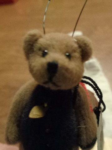 Ganz Cottage Collectibles Miniatures Ladybug Teddy Bear Ganz Cottage Collectibles Miniatures Ladybug Teddy Bear