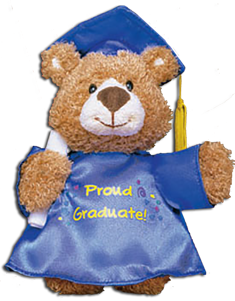 Plush Graduation Bear Stuffed Animals