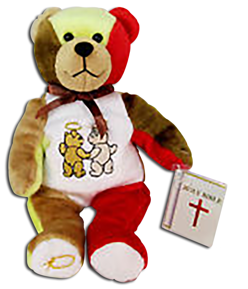 A Christian gifts of Friendship. There adorable teddy bears were made by Holy Bears and were made for friendship gifts for that someone special!